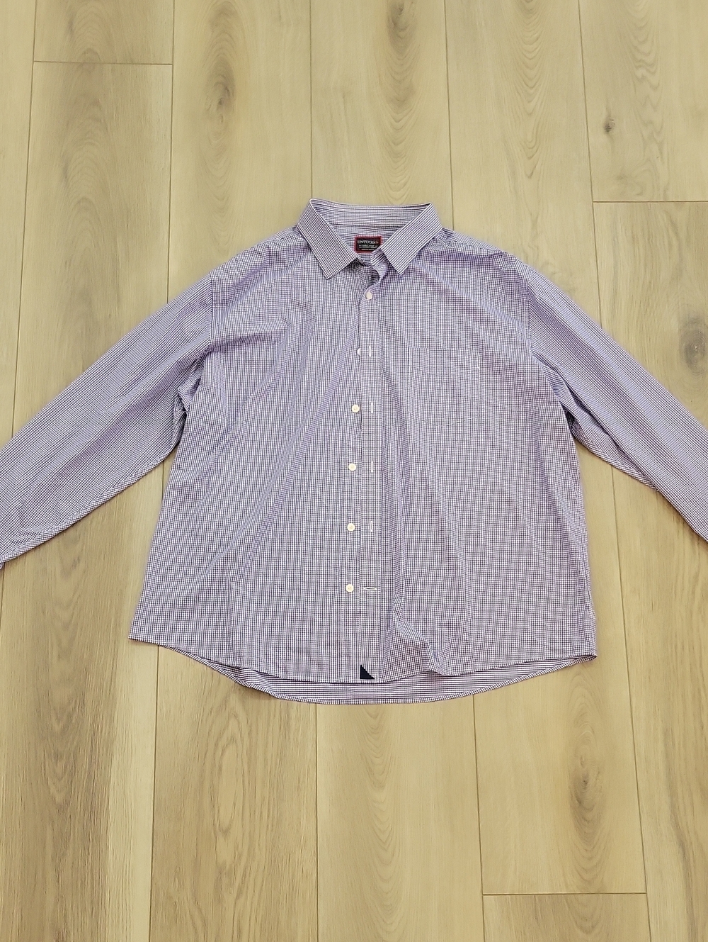 UNTUCKit Lavender Check Dress Shirt